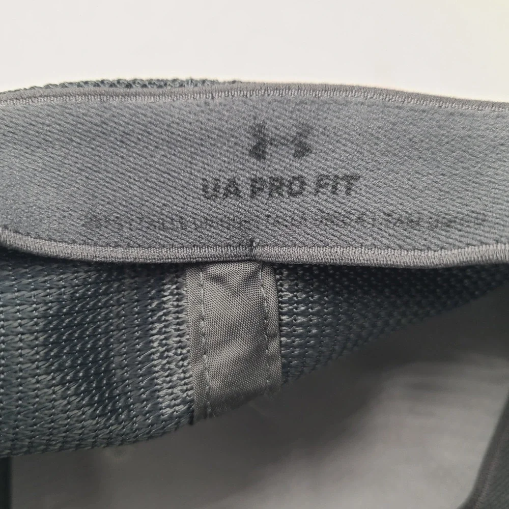 Under Armour Hat Snapback Trucker Mesh Gray Project‎ Rock Brahma Bull Logo Men